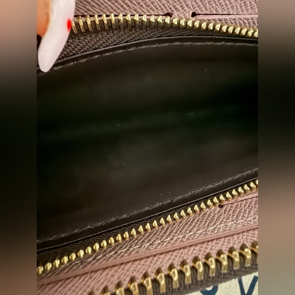 Louis Vuitton Clemence Zipper Wallet Rose Ballerine - Picture 15 of 16